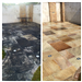 Indian sandstone. Before/After. Gallery Thumbnail