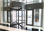 A revolving door at a commercial office Gallery Thumbnail