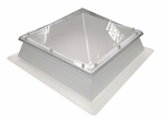 polycarbonate pyramid with PVC upstand rooflight skylight Coxdome Gallery Thumbnail