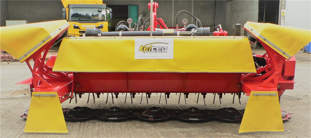 Keltec Mower With Covers designed and made by Clonmel Covers Gallery Image