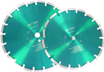 Road Slitta diamond blades have several skewed sections to remove abrasive slurry and TC inserts to protect the segments. They have laser welded segments designed to cut concrete, so  you can use these Gallery Thumbnail