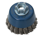 We stock an extensive range of wire brush wheels in both standard and stainless steel wire. Gallery Thumbnail