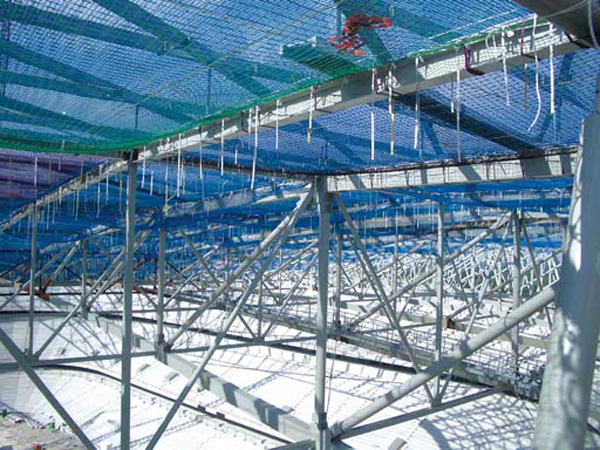 En1263-1 Safety Nets and work platform nets. Gallery Image