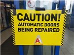 Servicing of Lidl store doors. Gallery Thumbnail