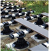 EasyClick composite decking on Flat headed adjustable pedestals Gallery Thumbnail