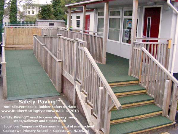 commercial anti slip - safety paving - primary school Gallery Image