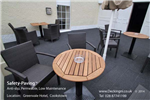 anti slip outdoor - rubber safety paving - grey - greenvale hotel Gallery Thumbnail