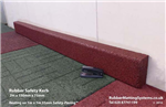 rubber kerb - rubber matting systems - with safety paving Gallery Thumbnail