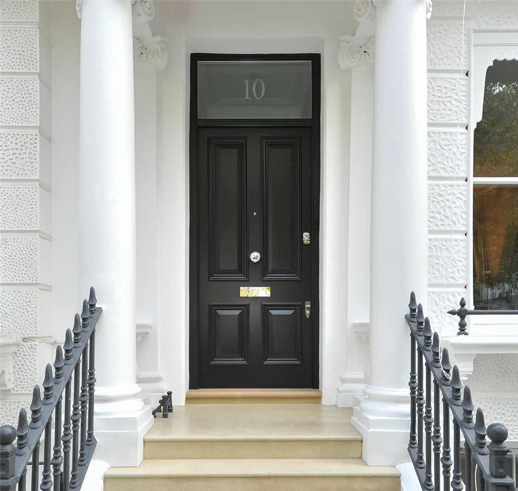 Timber front door in London Gallery Image