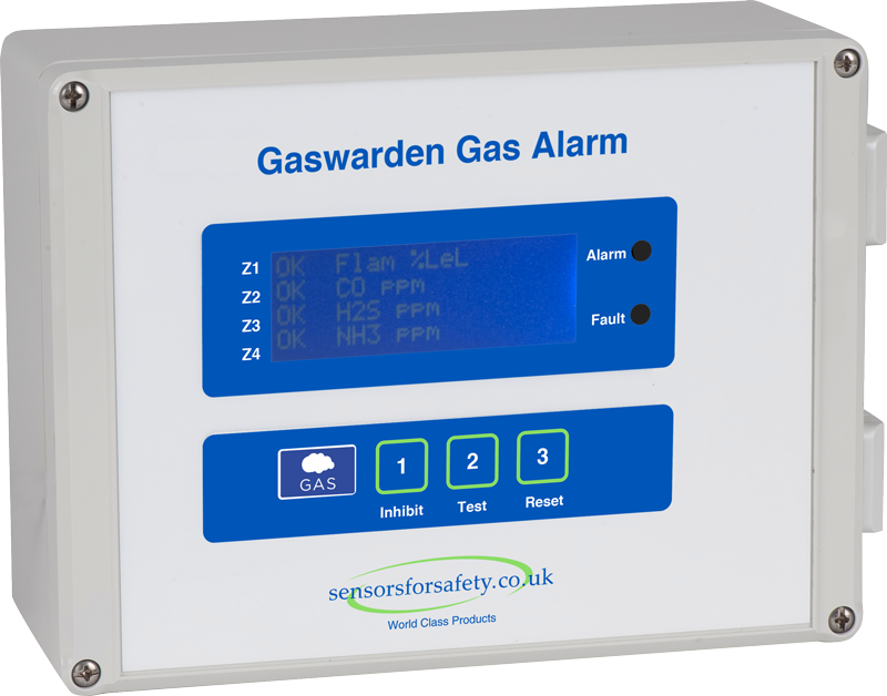 S4S Gaswarden Low cost gas detection system - up to 64 sensors for all gases Gallery Image