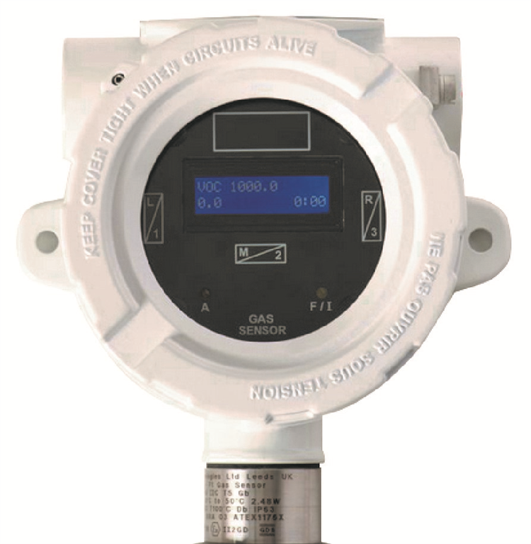 S4S Guardian® Point XDI+ Zone 1 and Zone 2 gas sensor with display. 4-20mA and Addressable for use with all S4S Guardian control panels Gallery Image