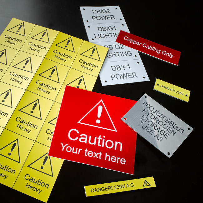 Electrical & Warning Labels Gallery Image