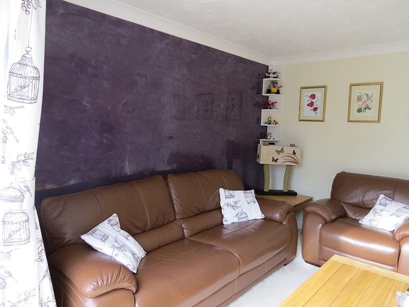 High gloss living room Polished Plaster Gallery Image