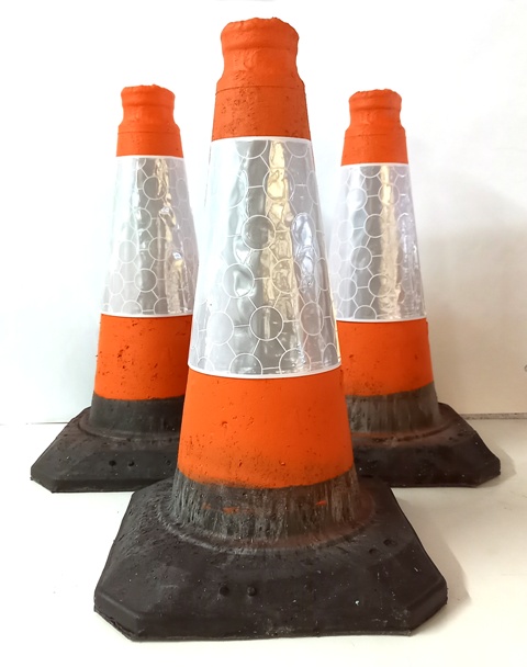Road Cone 450mm rubberised Gallery Image