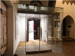 Glass porch to Church with secure doors featuring custom manifestations  Gallery Thumbnail