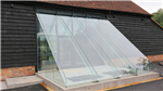 Frameless glass porch with secure glass doors  Gallery Thumbnail