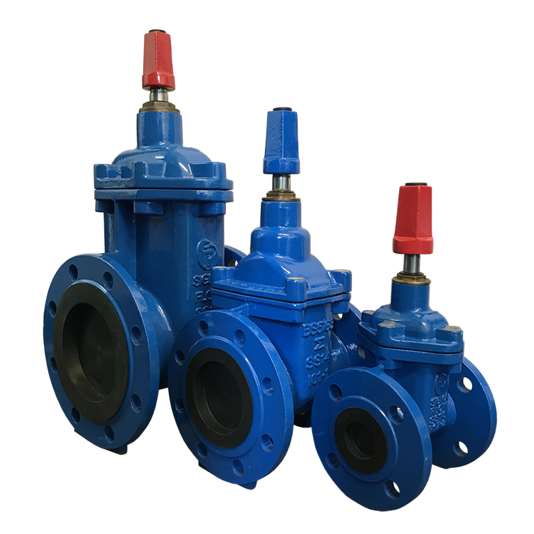 Automated Environmental Systems are stockists and suppliers of ductile iron gate valves, fittings and pipework Gallery Image