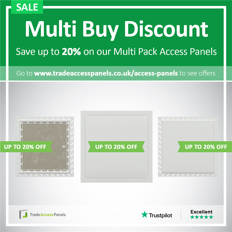 Multi Pack Discounts on Access Panels  Gallery Image