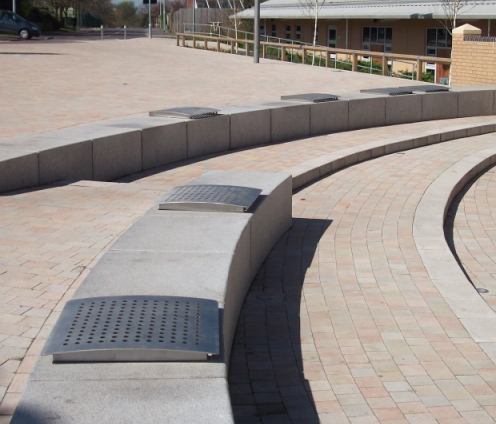 Granite benches, Park Lane Community Centre, Telford Gallery Image