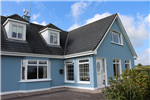 House, exterior, painting, Sto Lotusan, blue, long lasting, paint, painters cork Gallery Thumbnail