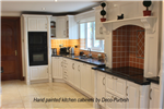Kitchen, hand painted, white, painters cork Gallery Thumbnail