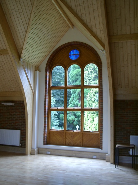 Timber casement windows church Gallery Image