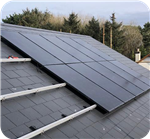 solar panel on roof of customer Gallery Thumbnail
