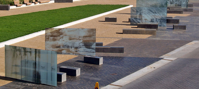 Printed Glass, Site-specific Public Art, Place-making, Bridlington Spa, Yorkshire Gallery Image