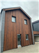 Red amber larch charred timber cladding Gallery Thumbnail