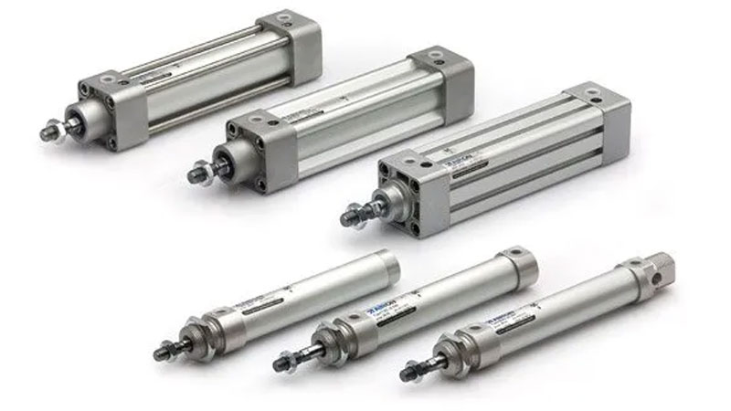 PNEUMATIC CYLINDERS FROM THE AIRON RANGE. Gallery Image