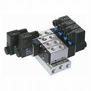 SOLENOID VALVES, MANIFOLD MOUNTED FROM THE AIRON RANGE. Gallery Image