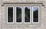 Aluminium heritage windows in cream Gallery Thumbnail