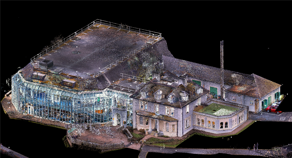 SCAN to BIM project at the pointcloud stage in Enniskillen Gallery Image