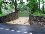 Curving dry stone walls and gates designed and built by www.richardclegg.co.uk Gallery Thumbnail