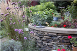 Detail of a dry stone wall in a London garden. www.richardclegg.co.uk Gallery Thumbnail