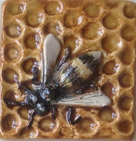 3" tile - Honeybee Gallery Image