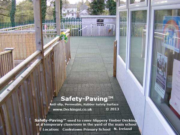 Anti Slip Safety Paving Primary School Permeable Gallery Image