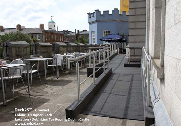Composite Decking - Deck25 - Dublin Castle - Black Gallery Image