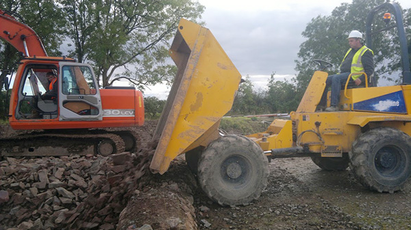 CPCS A09 Forward Tipping Dumper Training and Assessment Gallery Image