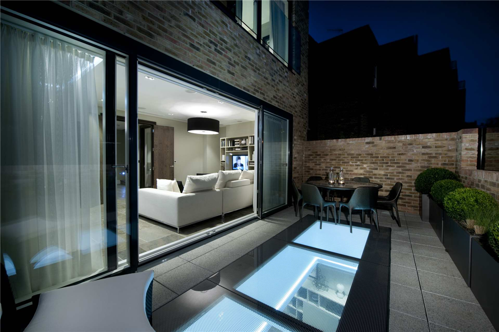 Glazing Vision's walk on rooflight can also be used on roof terraces without sacrificing usable space  Gallery Image