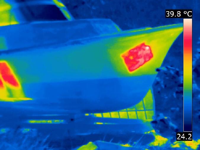 Thermal Image On A Yacht. One Of Geo Therm Ltds Service'. Key For The Maritime Sector. Gallery Image