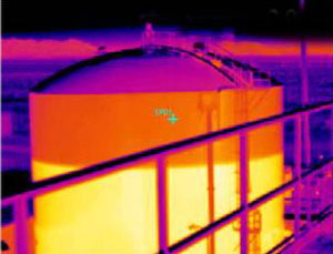Thermal Image Of A Inspection Tank. Can You Notice Any Issues? Gallery Image