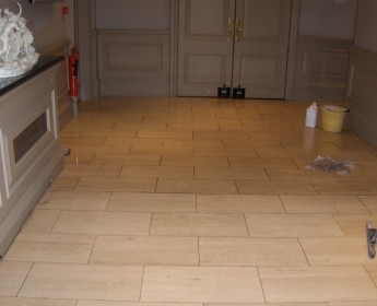 Travertine Floor - Before Gallery Image