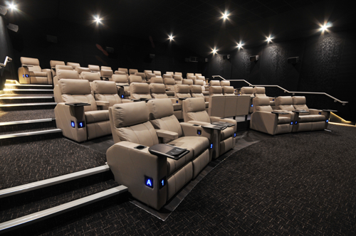Luxury reclining cinema seats Gallery Image