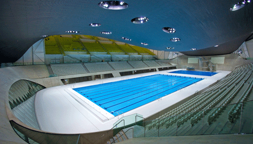 London 2012 Aquatic Centre Sports seating Gallery Image