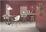 Ancona is a 600 x 200 mm glossy rippled wall tile. Gallery Thumbnail