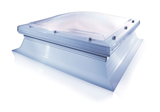 Modular polycarbonate rooflight Mardome with PVC kerb  Gallery Image