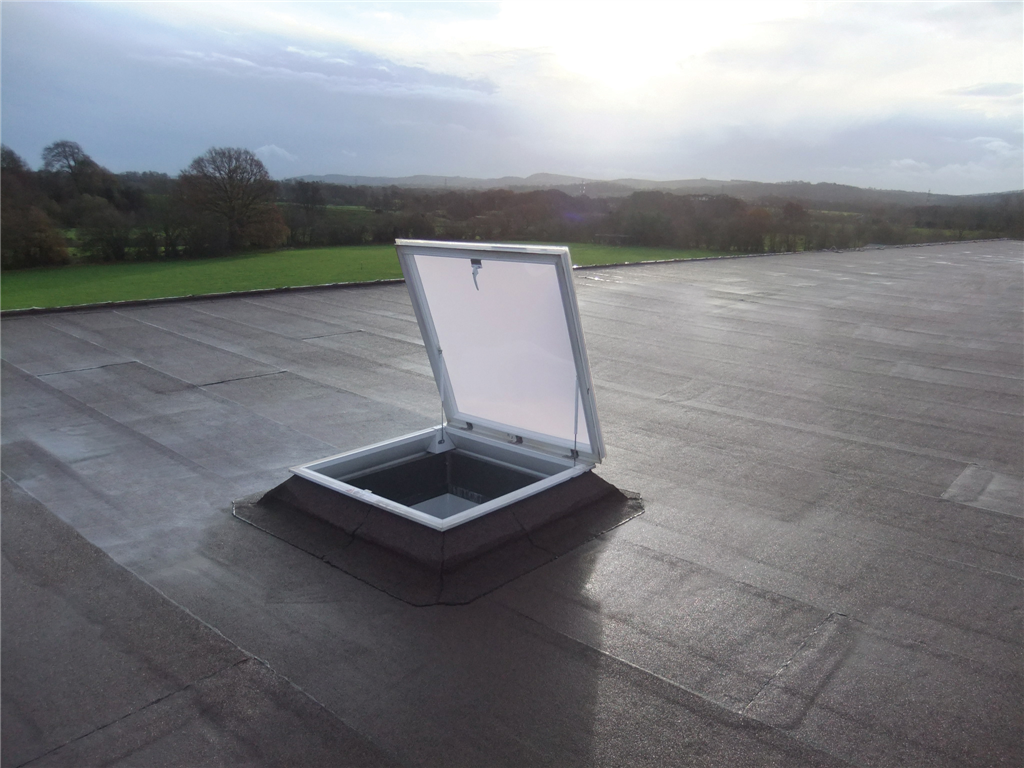 Access hatch rooflight for roof maintenance Gallery Image