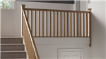 Plain Square Timber Stair Parts Gallery Thumbnail